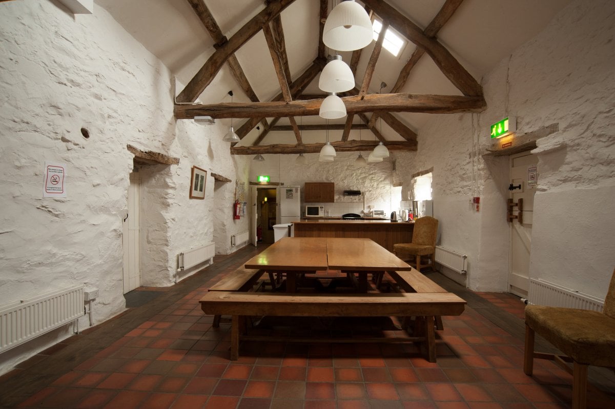 National Trust - Hendre Isaf Bunkhouse - dining room